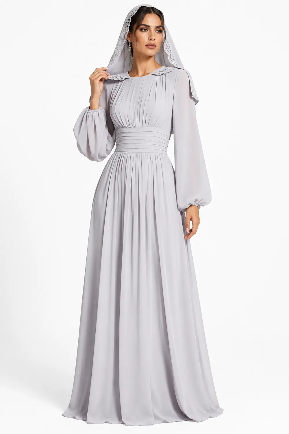Linda™ | Modest Long Sleeve Maxi Dress