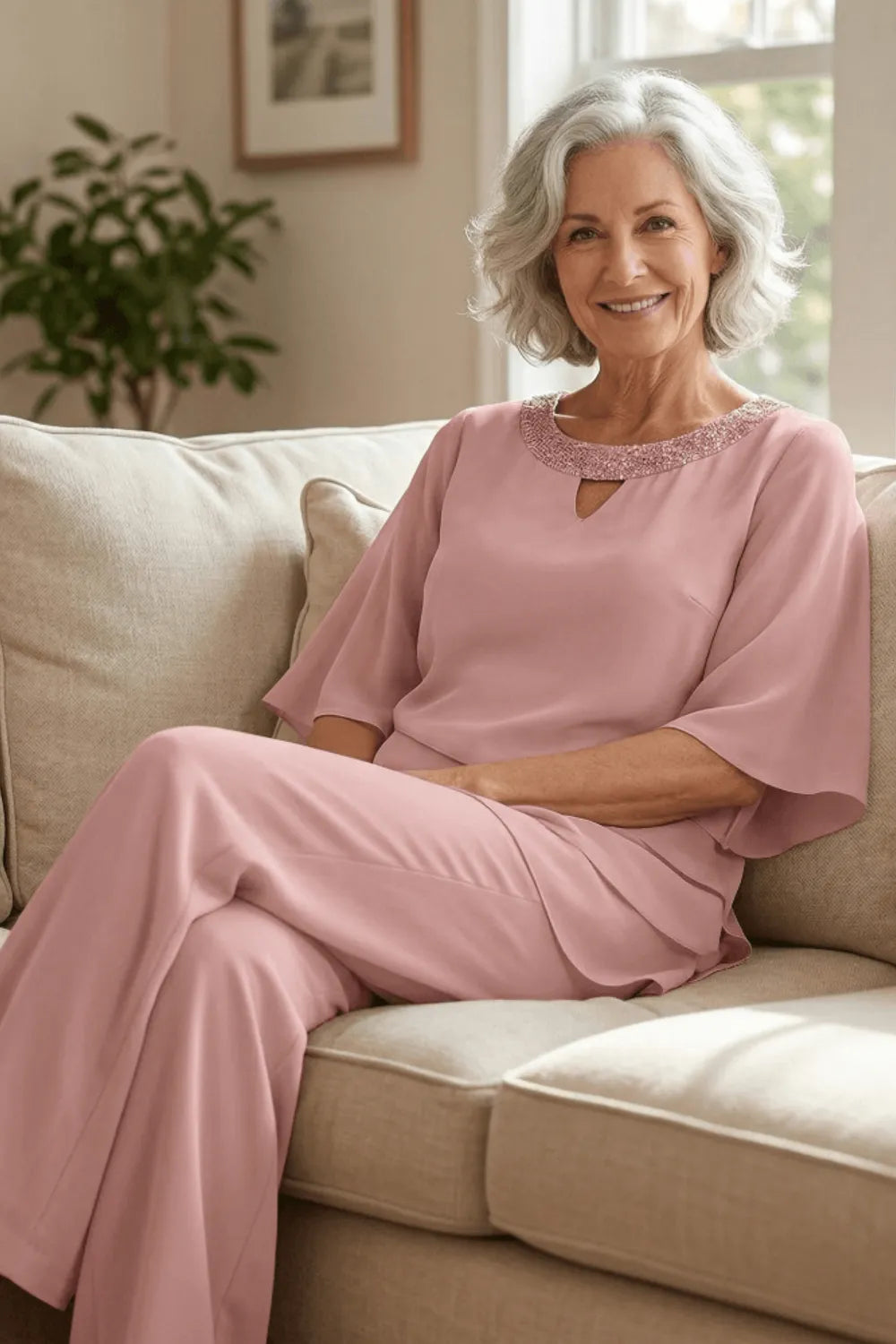 Julienne™ I Elegant Wedding Occasion Pant Suit