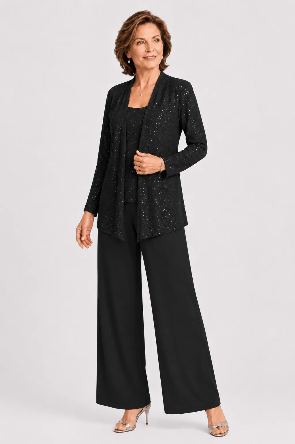 Eveline™ | Elegant Three-Piece Pant Set