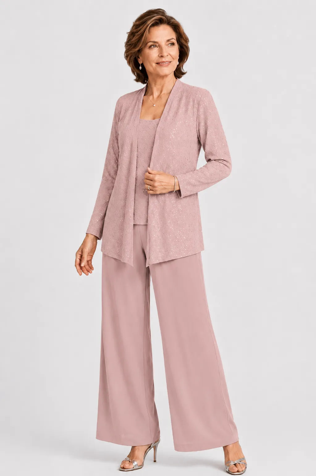 Eveline™ | Elegant Three-Piece Pant Set