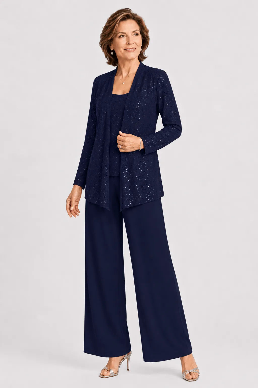 Eveline™ | Elegant Three-Piece Pant Set