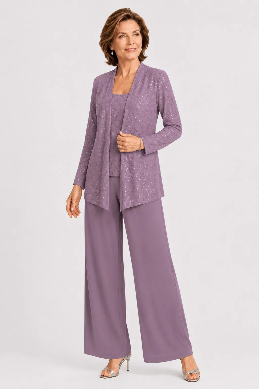 Eveline™ | Elegant Three-Piece Pant Set