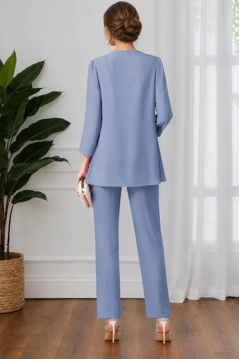 Monique™ | Elegant 3-Piece Formal Pant Suit