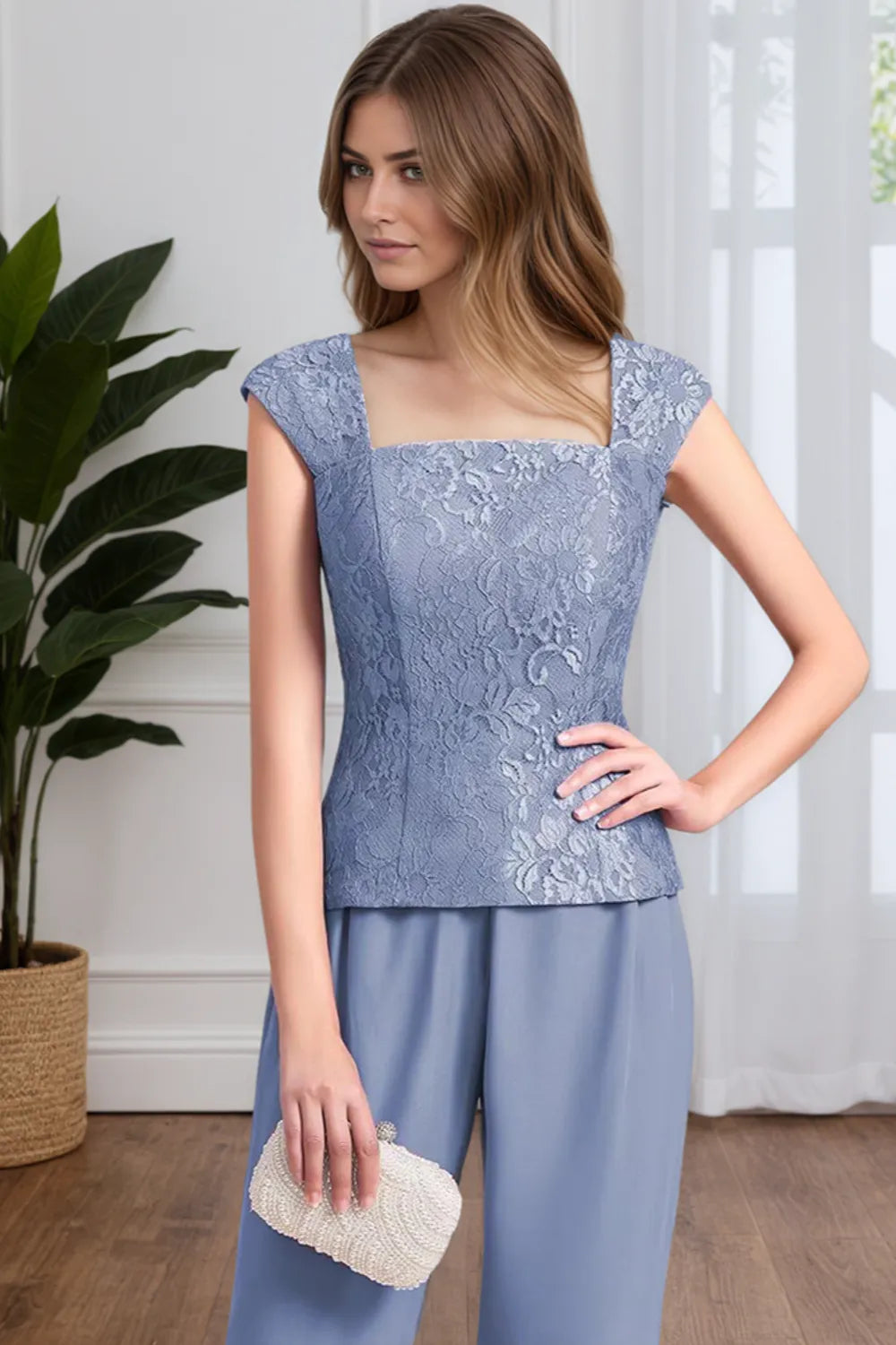 Monique™ | Elegant 3-Piece Formal Pant Suit