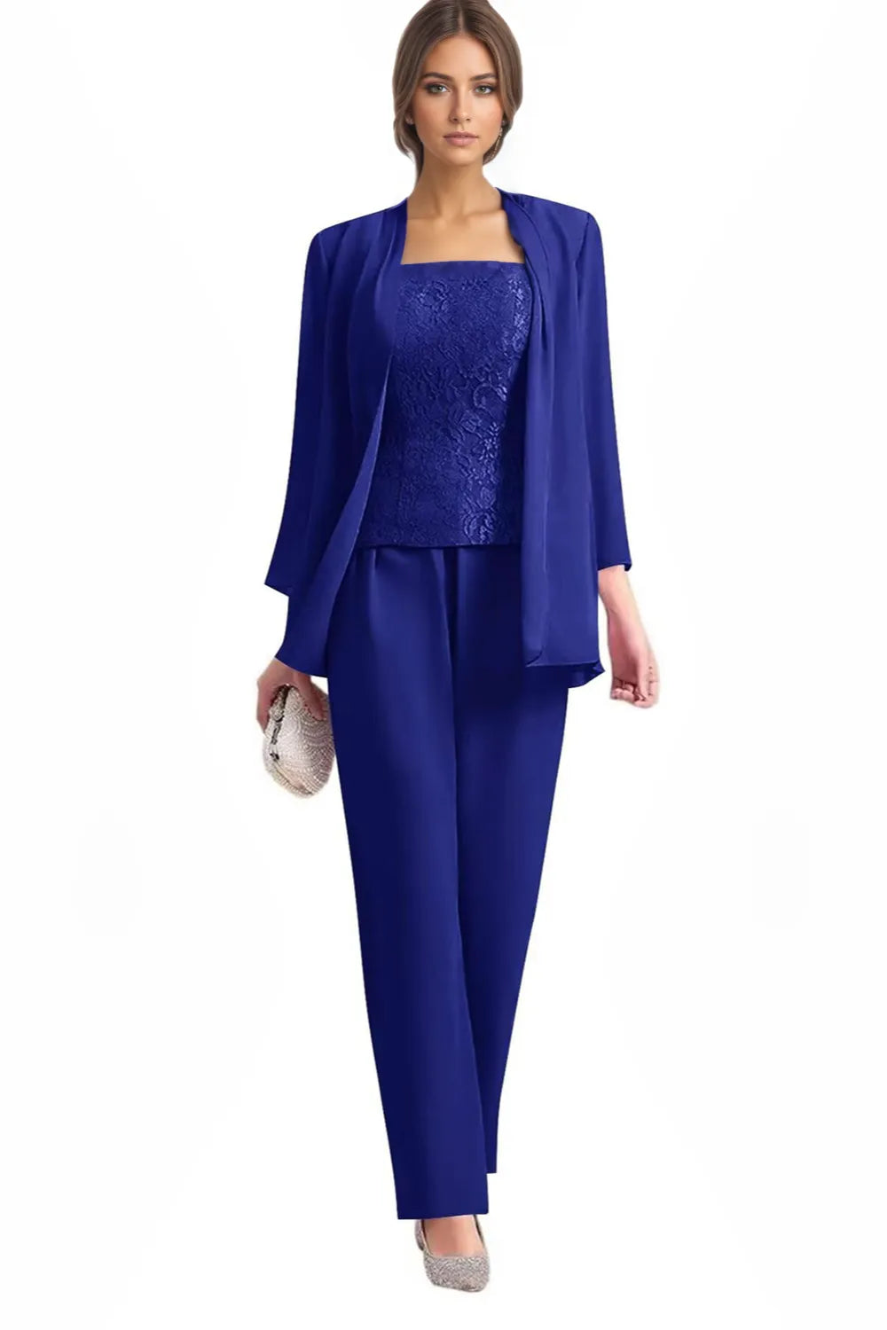 Monique™ | Elegant 3-Piece Formal Pant Suit