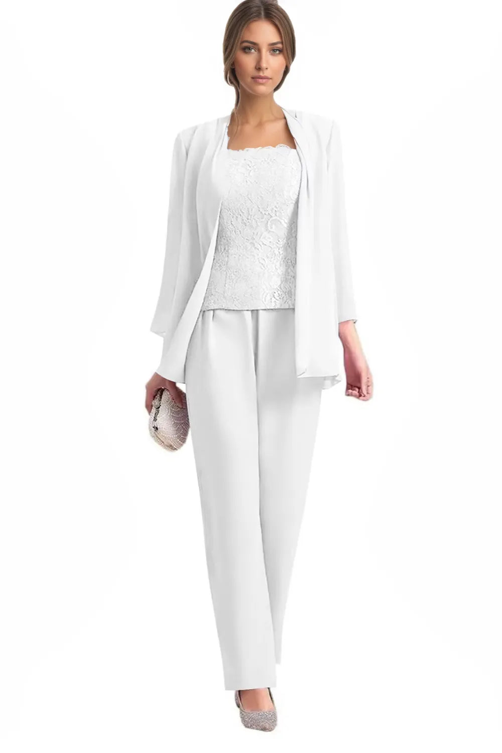 Monique™ | Elegant 3-Piece Formal Pant Suit