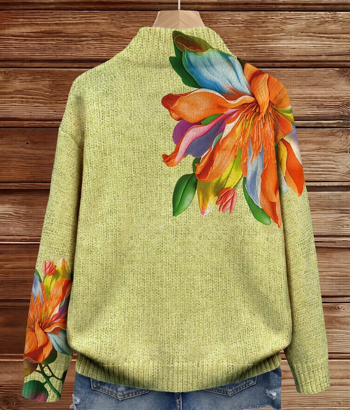 Paloma™ | Colorful Lily Garden Cardigan