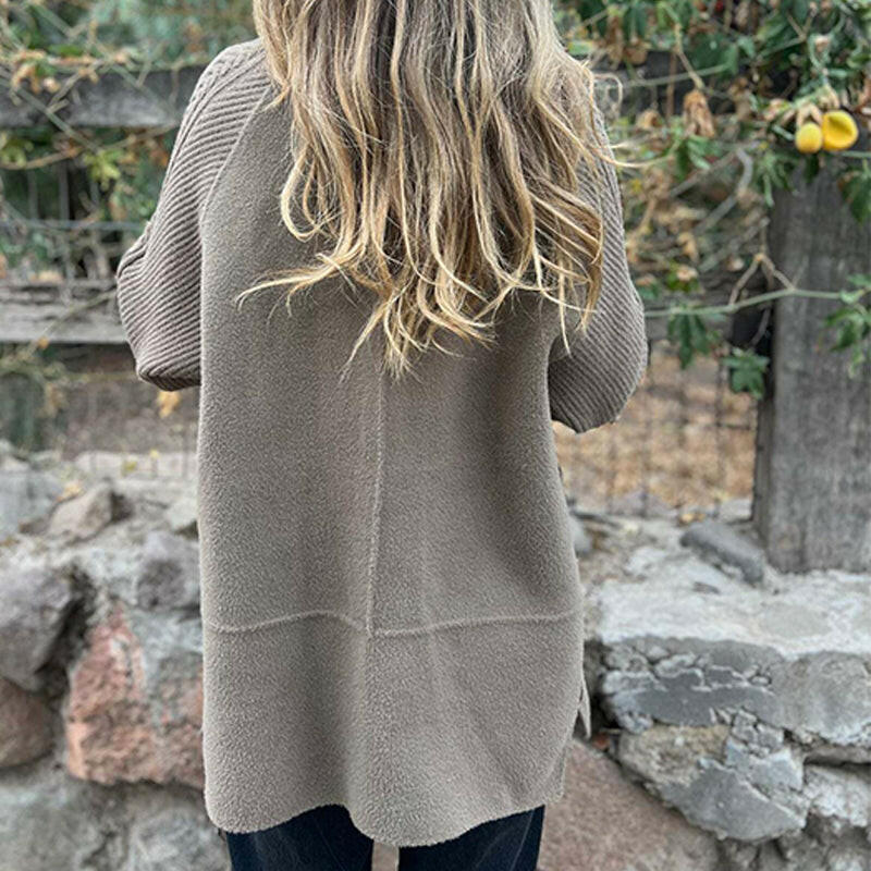 Isola™ | Double-Breasted Knit Coat